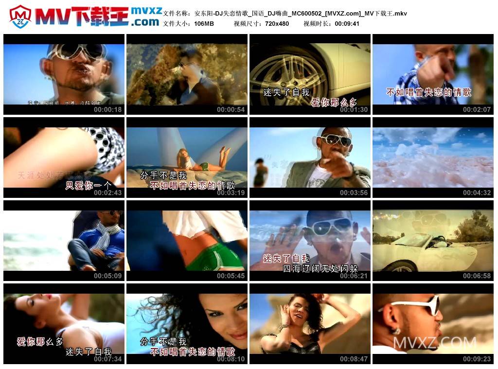 安东阳-DJ失恋情歌_国语_DJ嗨曲_MC600502